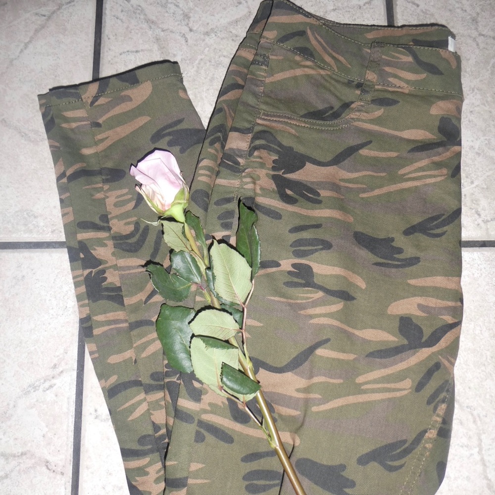 Camo Cotton On Skinny Jeans